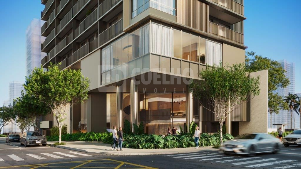  - Apartamento Estúdio à venda 43m² de área privativa com 1 quarto suíte Lange, Turin Batel  Curitiba PR