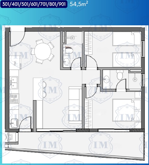 Planta -  - Coelho Imóveis