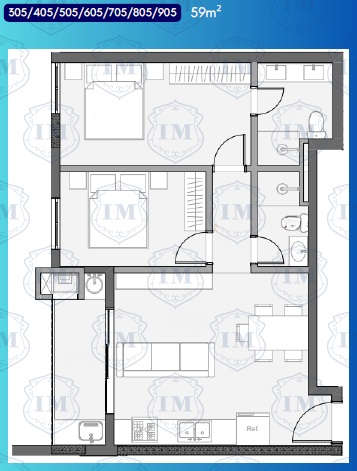 Planta -  - Coelho Imóveis